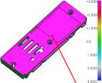 Hot Runner Two Shot Injection Molding SG1643 till SG1647 Electronic Cover PC