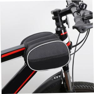 Wholesale Bike Phone Front Frame Bag Waterproof Bicycle Handlebar Bag With Touch Screen Cell Phone Case Holder Cycling Storage from china suppliers