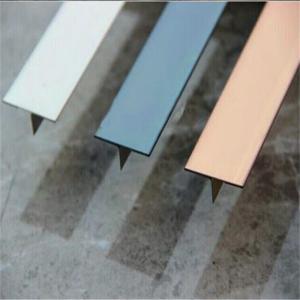 Wholesale Hairline Finish Black Stainless Steel Angle U Shape Trim 201 304 316 For Wall Ceiling Frame Furniture Decoration from china suppliers