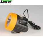 Safety Underground Cordless Cap Lamp , 10000lux Underground Mining Headlamps