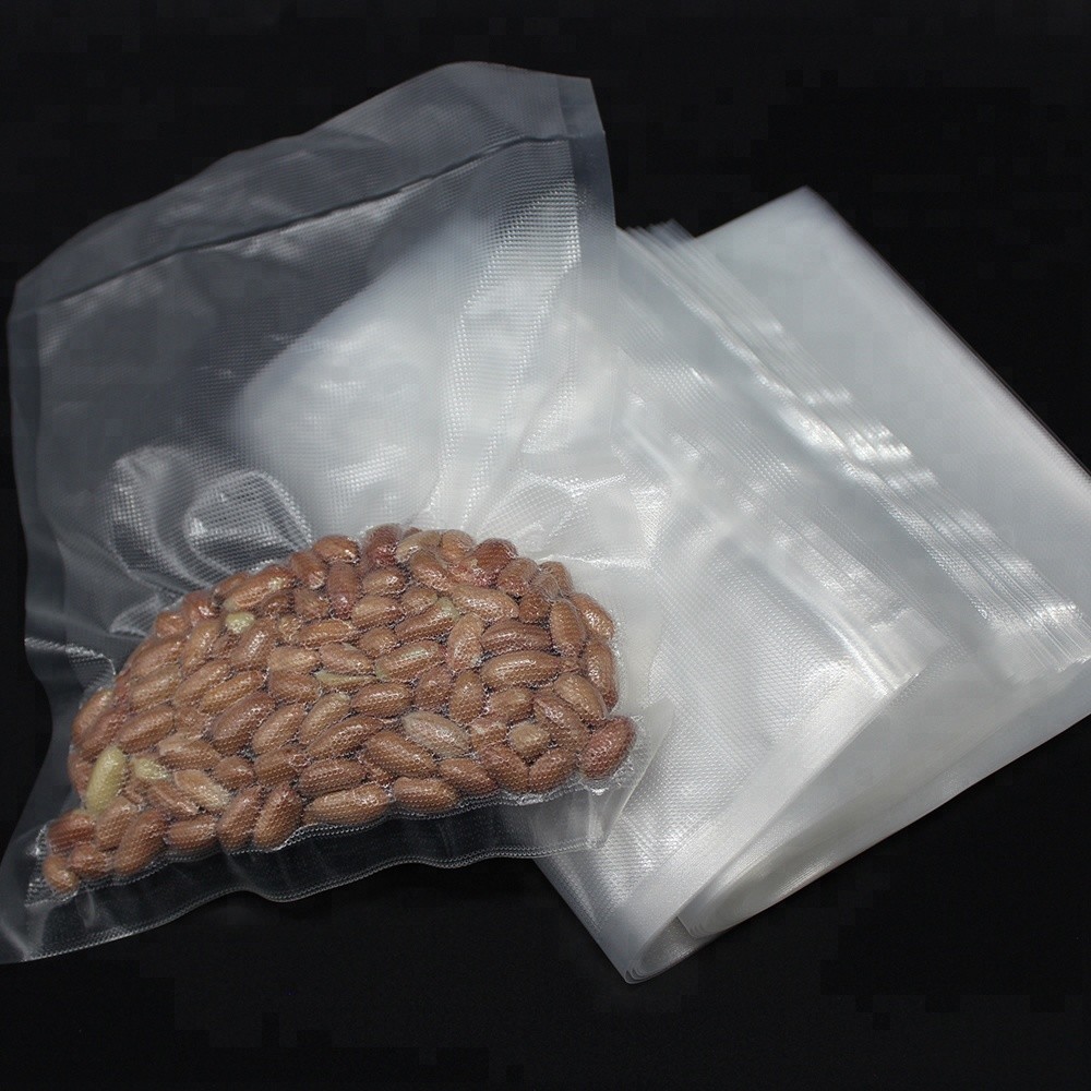 Hot Sale Durable Recyclable Vacuum Sealer Plastic Frozen Food Saver Bag