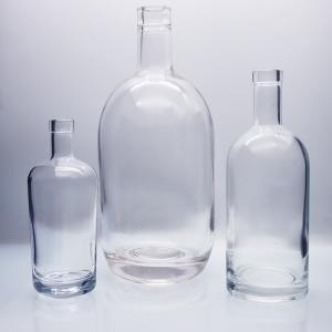 Wholesale 3L Large Alcohol Bottle Extra Flint Whiskey Rum Round Shape from china suppliers