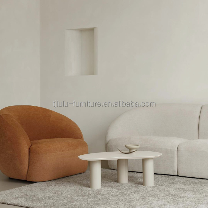 Simple Design Table for Tea and Coffee Park Living Room Furniture in Western Solid Wood Style