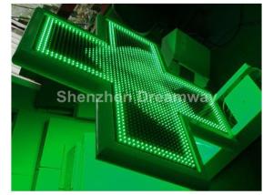 Wholesale P10 LED Pharmacy Cross Display from china suppliers