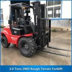 3 Tons 2WD Diesel RT Forklift FD30-S 3000KG