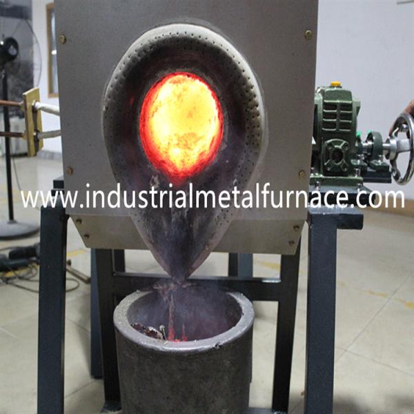 15KW 3KG Industrial Induction Steel Melting Furnace Steel Making Medium