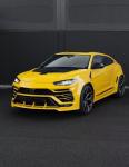 Yellow Lamborghini Urus Body Kit Carbon Fiber Front Lip Luxury Car Diffuser