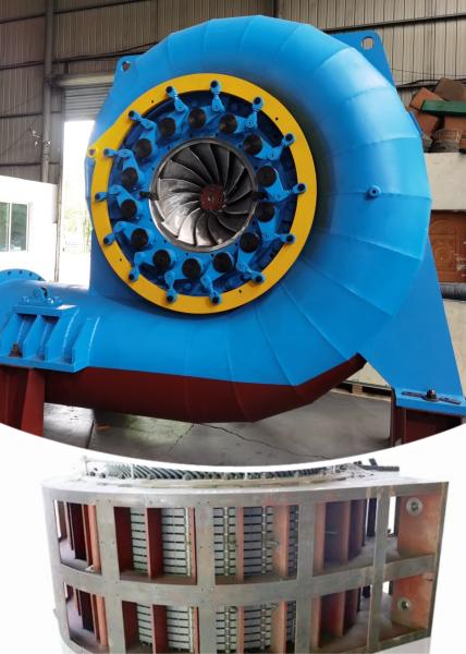 Stainless Steel Francis Hydroturbine Generator High Durability and RPM 450