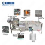 High Speed Potato Processing Machine Food Washer Dryer Machine