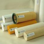 White Polyester / PE Needle Punched Filter Cloth For Industrial Filtration