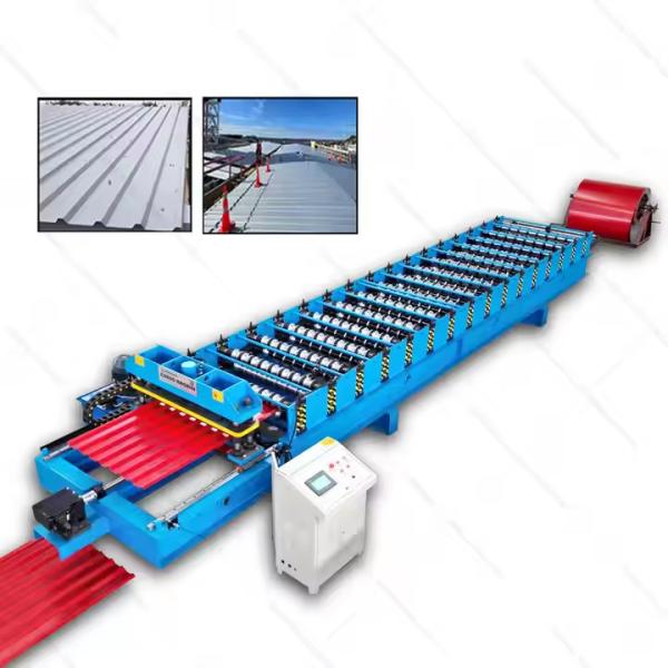 High-Accurate Fully Automatic Double Layer Steel Corrugated Roof Ibr Roofing