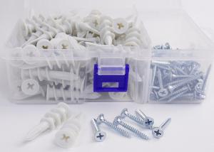 Wholesale White Pe Fish Like 13X40mm Drywall Screw Inserts For Gypsum Board from china suppliers