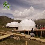 3m Diameter 19sqm Geo Camping Dome Tent For Party Festivals