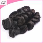 32" Jet Black Virgin Hair Queen Russian Hair AAAAAAA Loose Wave Long Hair