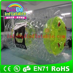 Wholesale QinDa Inflatable Water Rolling Ball inflatables roller roller coaster from china suppliers