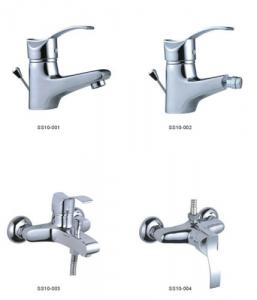 China Bathroom Contemporary Bathtub Faucet Hot Cold Water Shower Faucets on sale