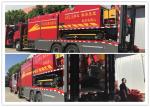 Fire Fighting Emergency Rescue Vehicle With Flood Drainage System Diesel Fuel