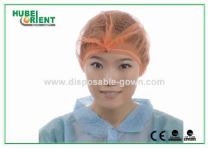 Wholesale Lightweight Disposable Nonwoven Mob Cap With Double Elastic from china suppliers