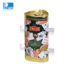 Food Grade Metal Tinplate Gift Tin Cans For Cookies Candy Customize Design And