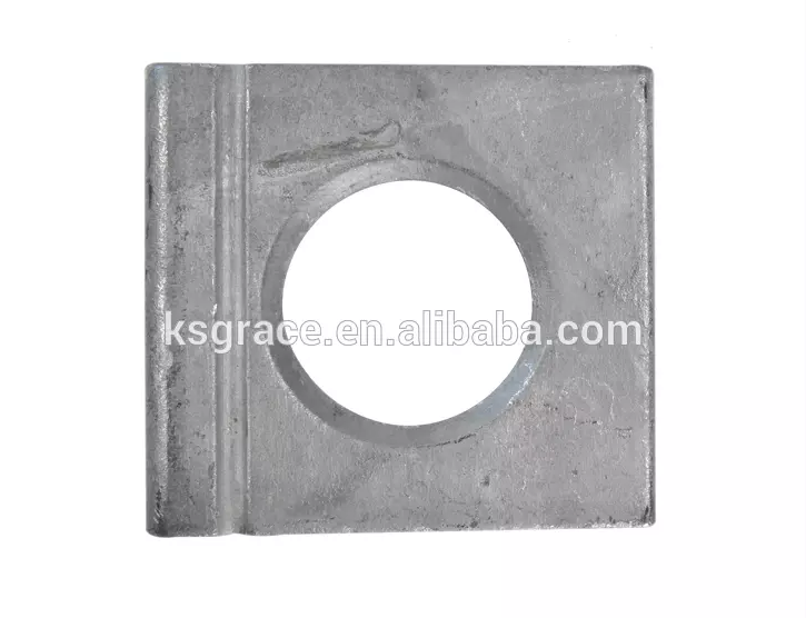 DIN435 Square Lock Washer Square Taper Steel Washers With I Sections