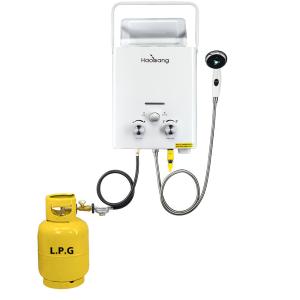 Wholesale 0.02-0.8Mpa 6L Gas Geyser LP Gas Camping Shower Instant Water Heater System from china suppliers