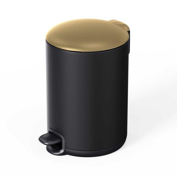 Sustainable Stainless Steel Pedal Bin for Kitchen Bathroom Waste Bin Trash Bin