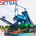 5.5kw-50kw Drum Screen Motor Lake Gold and Diamond Mining Machinery with Chain
