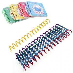 Wholesale OEM PVC PET Plastic Spiral Binding Coils For Notebooks from china suppliers