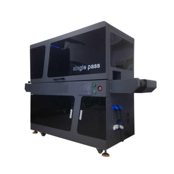 Single Pass UV Printing Technology Printer For Glass Transfer Stickers On Glass