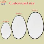 Wall Mirror Antique Lanyard Style Vintage Plastic Frame for Bathroom Toilet