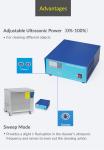 SUS304 High Efficiency 53L GT Sonic Industrial Stainless Steel Ultrasonic