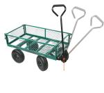 Qingdao Port Loading Heavy Duty Lawn Garden Yard Trolley Wagon Cart with Outdoor