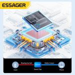 Aluminum Alloy Data Charging Cable USB C To USB A 100W 7A ESSAGER ES-X45 Series