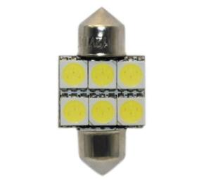 Wholesale 36mm 12v auto led dome light roof light festoon 5050 6smd with canbus and heat sink from china suppliers