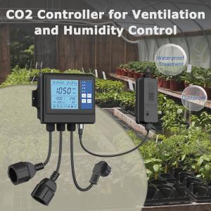 Wholesale 3000ppm NDIR Greenhouse Climate Controller Carbon Dioxide Monitoring 120V from china suppliers
