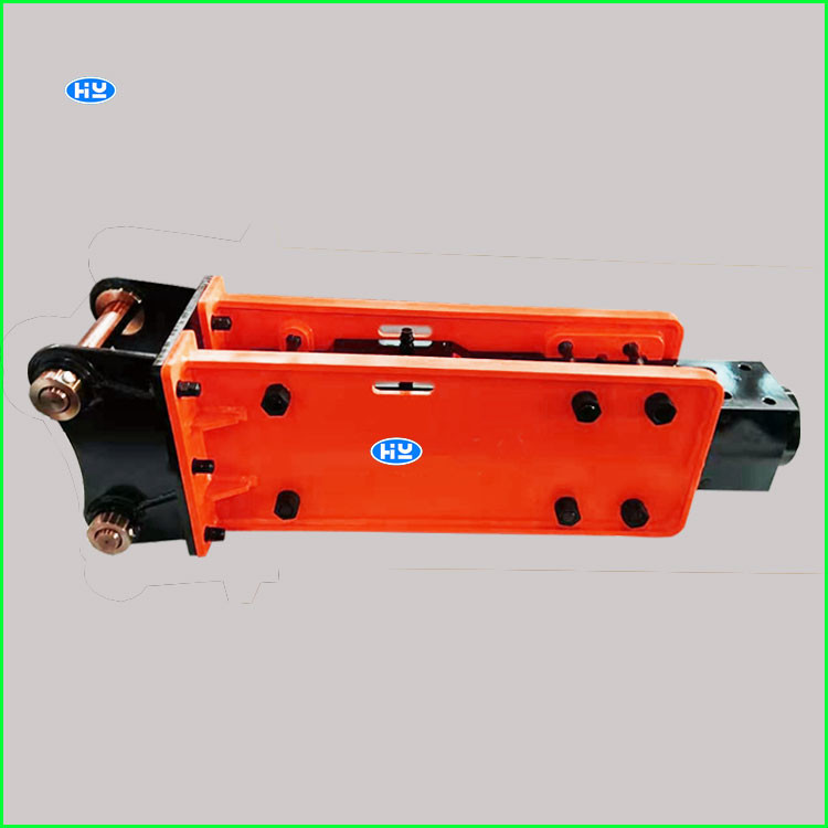 40CRMO Excavator Rock Hammer Skid Loader Hydraulic Breaker With Chisel 100mm
