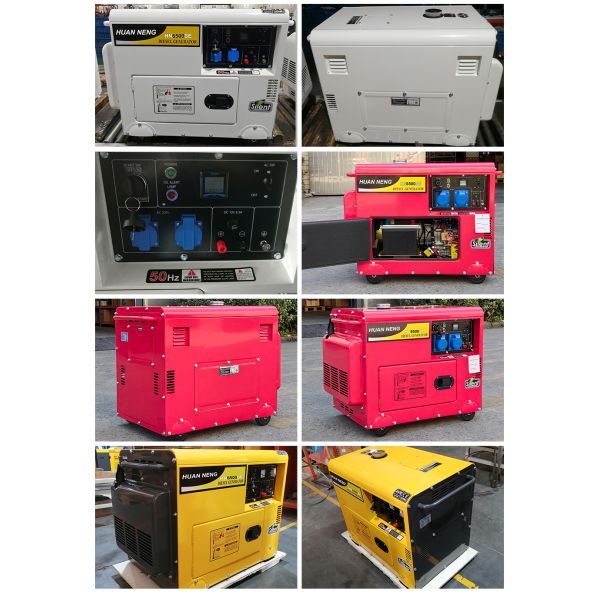 3/5/8/10 kW Gasoline Generator Set Convenient Small Industrial Emergency DC 220V Three Brand