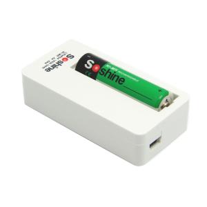 Wholesale Soshine LED single usb charger for Li-FePO4 14500 10440 3.2V / Ni-MH AA AAA 1.2V Intelligent Charger from china suppliers
