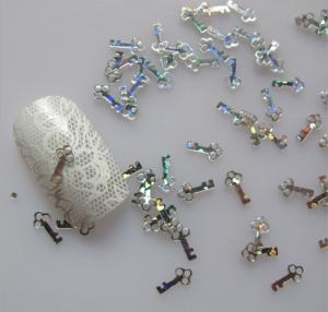 Wholesale Glitter Key Shaped for Nail Art Craft Handmade NO April Fool's Day from china suppliers