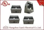 1/2" 3/4" Two Gang Electrical Box Waterproof Terminal Box Powder Coated , UL
