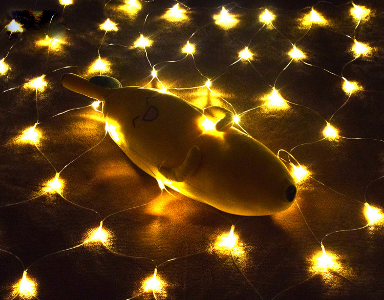 2x2M 3x2M 6x4M LED Net Mesh Fairy String Light Garland Window Curtain Christmas Fairy Light Wedding Party Holiday Light