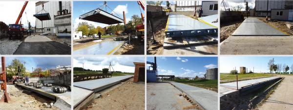 Quality 10-100t Truck Scale Weighbridge Easy Installation Long Working Life for sale