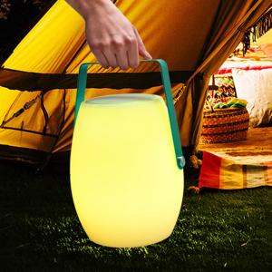 Wholesale Customized Portable LED Lamp 4100K Colorful Rechargeable For Camping from china suppliers