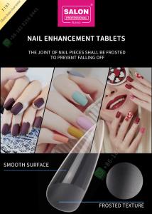 Wholesale 500pcs Sharp Shape Matte Lady French Style Artificial False Nails Half Tips and Full Cover False Nail from china suppliers