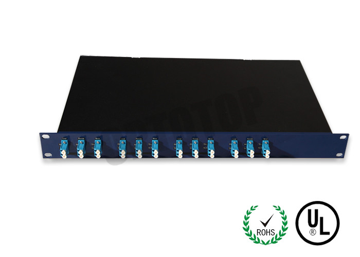 MM OM 3 Duplex Fibre Optic Coupler 850 / 1310 nm Wavelength With LC UPC