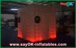 Photo Booth Decorations Cube Inflatable Wedding Photo Booth Curtains Print For
