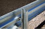 750Mpa Strength Steel Highway Guardrail System W Beam With Pole Hot Dip