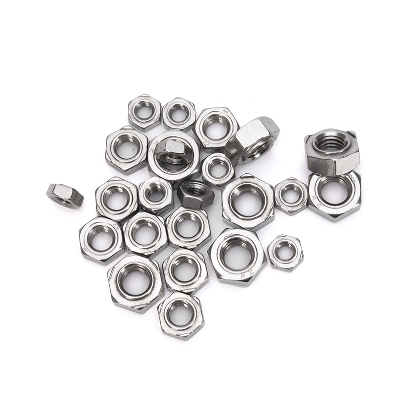 General Industry Fasteners ISO Standard Zinc Plated Nuts with Durable Stainless Steel and Metric Measurement System