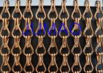 Magic Strong Aluminium Chain Screen , Ceiling Drape Coloured Aluminium Chain
