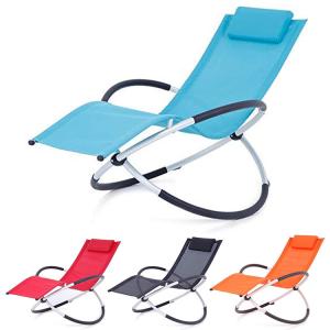 Wholesale Modern Outdoor Furniture Folding Zero Gravity Rocking Chair for Patio Garden and Beach from china suppliers